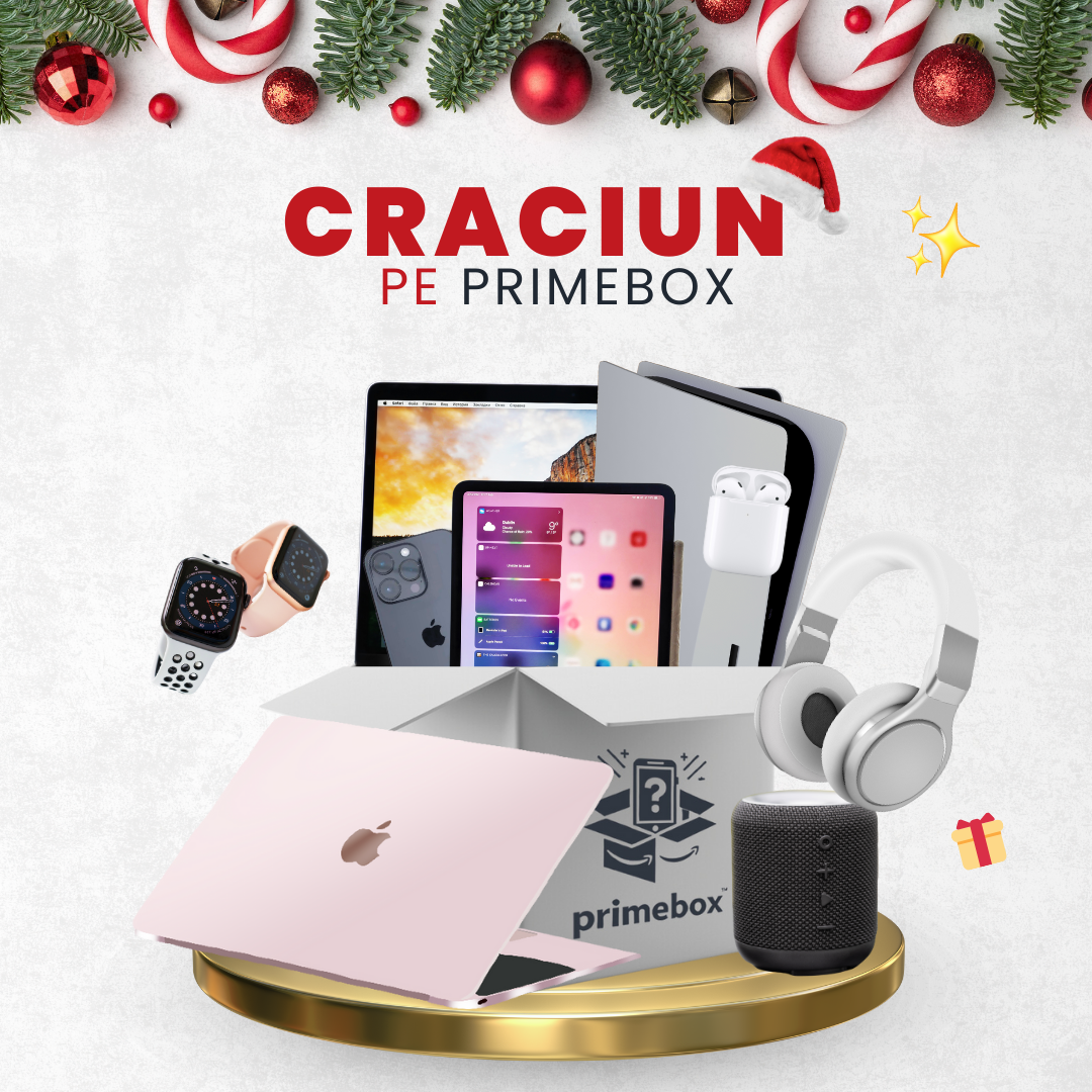 🎁 CUTIE MISTERIOASĂ - CRĂCIUN -  50% REDUCERE LA PRODUSE APPLE